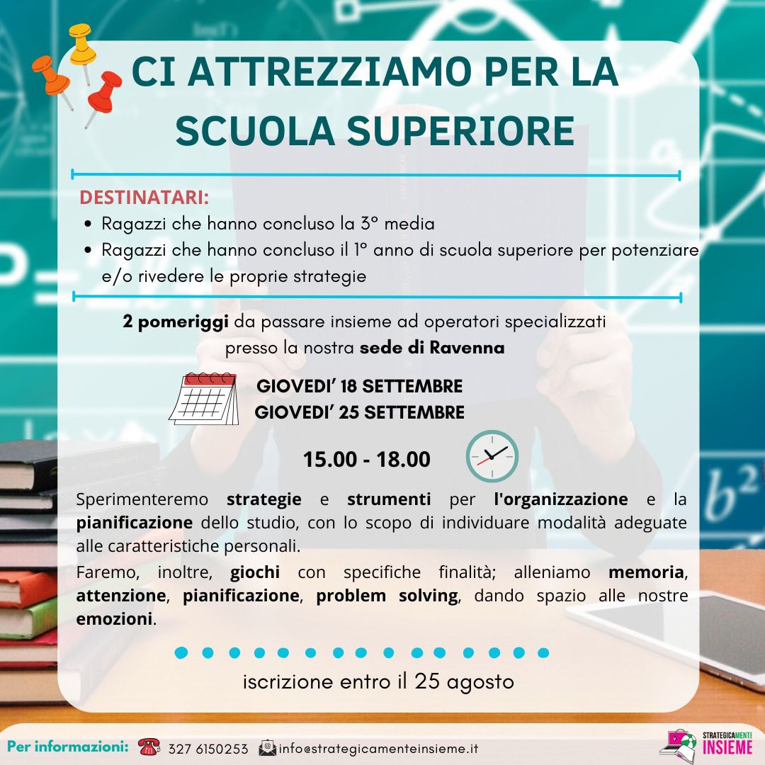Locandina dell'attività
